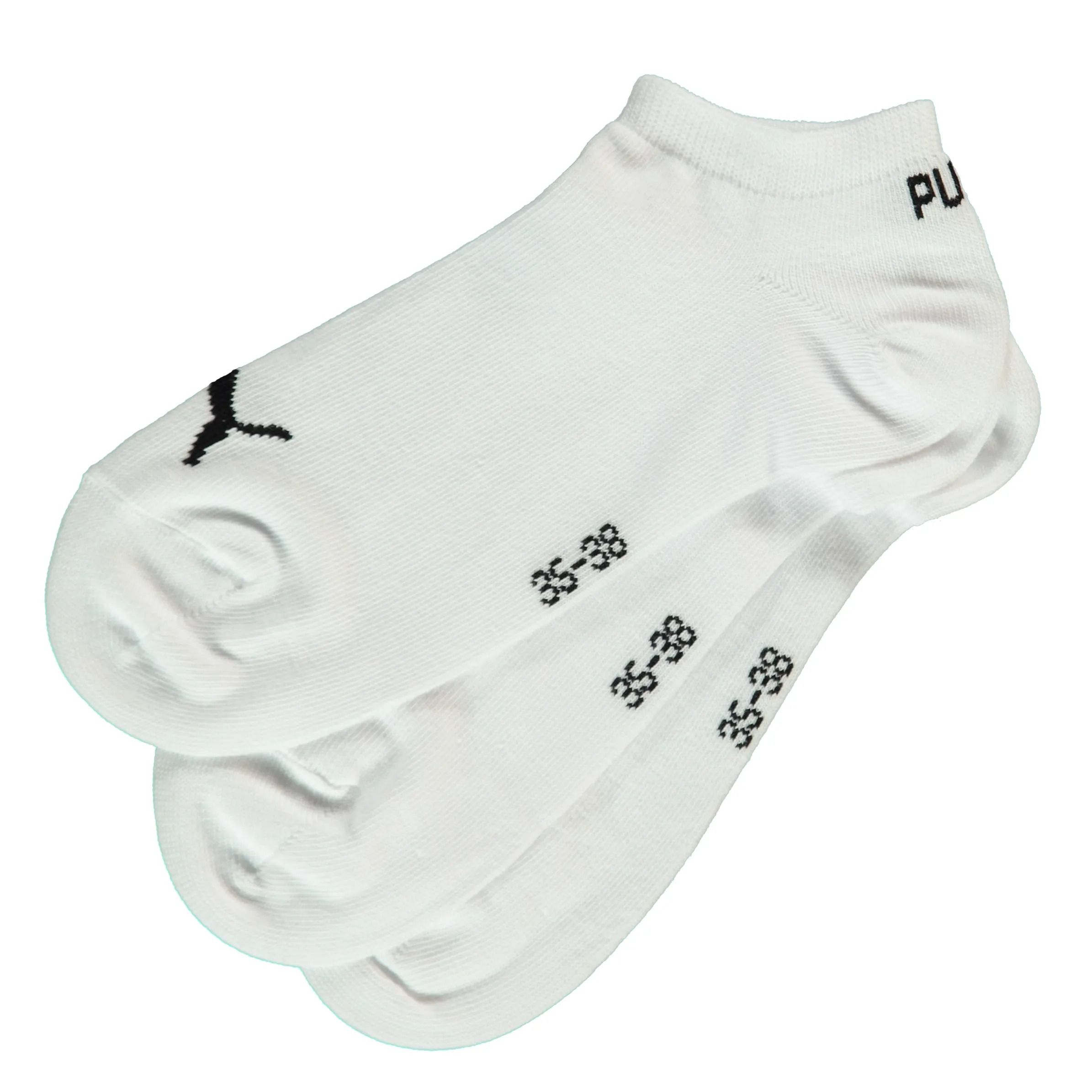 Puma Puma Sneakersocken PLAIN 3er Pack Weiß 742312 300 WEIß 1